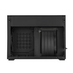 shumee Lian Li DAN ohišja A4-H2O X4 Mini-ITX Gehäuse, PCIE4.0 Riserkabel - črna | Lian
