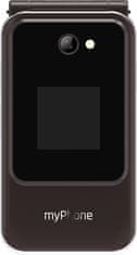 shumee myPhone Harmony LTE Praline Collection | Rjava | 2,8 + 1,44" | IPS | 48 MB | 128 MB | Ena SIM kartica | MicroSD | 3G | Bluetooth | 5.1 | Ločljivost glavne kamere 2 MP | 1300 mAh