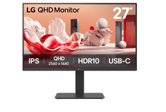 shumee LG 27BA65QB-B | 27" | IPS | 16:9 | 100 Hz | 5 ms | 2560 x 1440 slikovnih pik | 350 cd/m² | Količina HDMI vhodov: 1