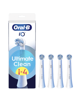 shumee Zamenljive glave zobne ščetke Oral-B | iO UltimateClean | Glave | Za odrasle | Število priloženih glav ščetke: 4 | Bela