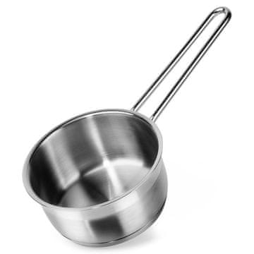 Artemis Jeklena ponev z dolgim ročajem za kuhanje 12 cm 600 ml