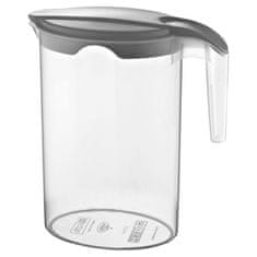 Artemis Plastični vrč za pijačo, vodo, sok, kompot, pijačo, s pokrovom, 1,75 l