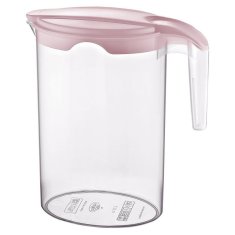 Artemis Plastični vrč za pijačo, vodo, sok, kompot, pijačo, s pokrovom, 1,75 l