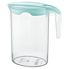 Artemis Plastični vrč za pijačo, vodo, sok, kompot, pijačo, s pokrovom, 1,75 l