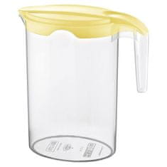 Artemis Plastični vrč za pijačo, vodo, sok, kompot, pijačo, s pokrovom, 1,75 l