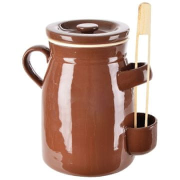 Artemis Keramični lonec za vlaganje, mariniranje kumar in zelja 2,5 l