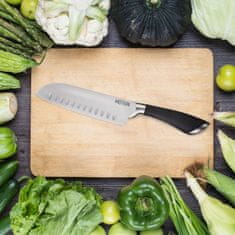 Artemis Orion Motion Velik Santoku nož za sekljanje in rezanje, azijski slog, 31 cm