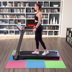 shumee MP10 MULTIBALENIE ZELENO-MODRÁ-ČERVENÁ OCHRANNÁ PODLOŽKA NA SKLADANIE 60x60x1,0 CM (SADA 9 KS) ONE FITNESS