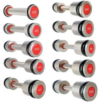 shumee HH09 CHROMOVANÁ ČINKA 2 x 9 KG HMS PREMIUM