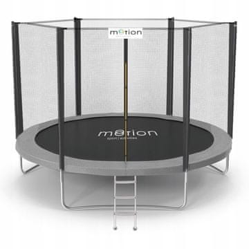 shumee Vrtni trampolin MOTION lestev 244 cm FT8 2,44