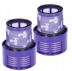 shumee AirClear MaxFilter 3x HEPA za Dyson V11 V15 SV14 | Pralno | Dokončaj + čopič | Absolutni živalski navor Total Clean