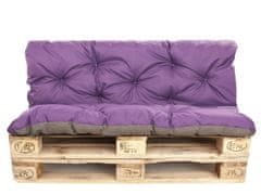 shumee BLAZINA IZ PALET 120 X VIJOLIČNA: ENKEL Set blazin Enkel: 120x60/120x40cm