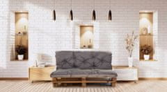 shumee BLAZINA IZ PALET 120 X ANTRACIT: ENKEL Set blazin Enkel: 120x50/120x50cm