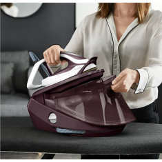 shumee TEFAL Steam Station Pro Express GV9721E0 3000 W 1,2 L 7,9 bara Samodejni izklop Funkcija navpičnega lijanja pare Funkcija čiščenja vodnega kamna Bordo