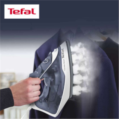 shumee Tefal FV2837E0 parni likalnik, moder/bel