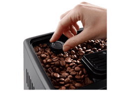 shumee Delonghi | Kavni aparat | Dinamica Plus ECAM380.85.SB | Tlak črpalke 15 barov | Vgrajen penilnik mleka | Avtomatski | 1450 W | Nerjaveče jeklo/črna