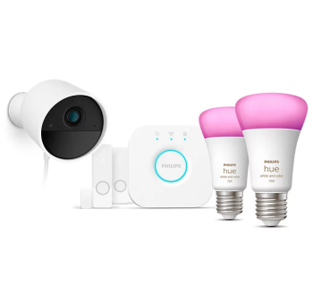 shumee Philips Hue Secure Camera Set WCA E27, most, senzorji