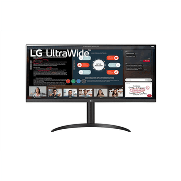 shumee LG 34WP550-B 34" monitor | IPS | Ultra širokokotni | Full HD | 21:9 | 5 ms | 200 cd/m² | Črna | Izhod za slušalke | 2x HDMI | 75 Hz