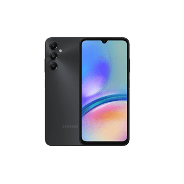 shumee Pametni telefon Galaxy A05s v črni barvi, 6,7-palčni, PLS LCD zaslon, Snapdragon 680 4G, 4 GB RAM-a, 64 GB pomnilnika, dve SIM kartici, 3G/4G, 50+2+2 MP kamere.
