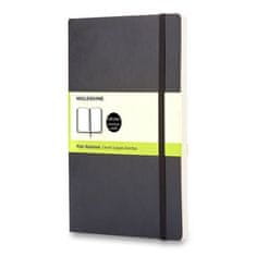 Moleskine Beležnica - mehke platnice, S, prozorna - črna