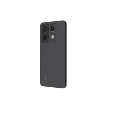 shumee Xiaomi Redmi Note 13 Pro v polnočno črni barvi s 6,67-palčnim AMOLED zaslonom in ločljivostjo 1220 x 2712 slikovnih pik. Opremljen s procesorjem Qualcomm, 8 GB RAM-a in 256 GB vgrajenega pomnilnika.