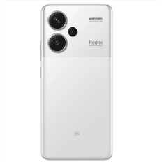 shumee Xiaomi Redmi Note 13 Pro+, bela, 6,67", AMOLED Full HD, Mediatek Dimensity 7200 Ultra, 12 GB RAM-a, 512 GB, Dual SIM, 4G, 5G, 200 MPx. Telefon z izjemnimi zmogljivostmi za zahtevne uporabnike.
