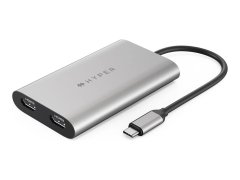 shumee Univerzalni adapter USB-C na dvojni HDMI s 100 W PD prepustnostjo moči | USB-C na HDMI | Adapter