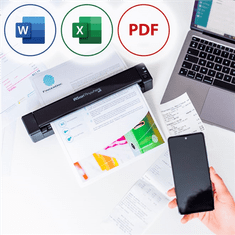shumee Dokumentni skener IRIS Anywhere 6 Wifi z USB in Wi-Fi povezljivostjo ter ločljivostjo 600 dpi