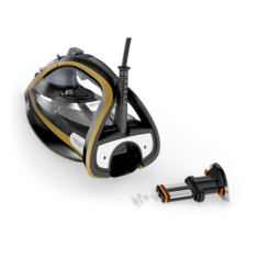 shumee Tefal FV9865E0 Ultimate Pure Iron, zlata/črna