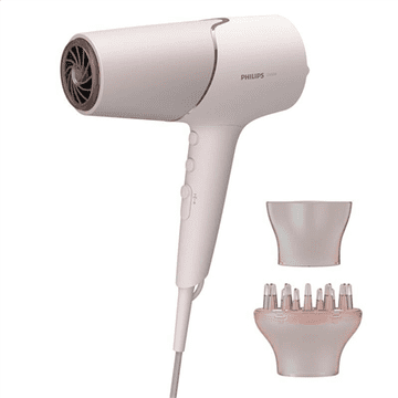 shumee Philips sušilnik za lase | BHD530/20 | 2300 W | 3 temperaturne nastavitve | Funkcija ionizacije | Difuzorska šoba | Roza