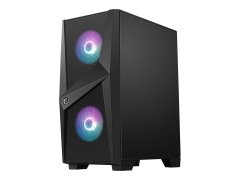 shumee MSI MAG FORGE 100R ohišje za računalnik, srednji stolp, USB 3.2, črna barva MSI MSI MAG FORGE 100R črna ATX napajalnik priložen ne
