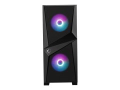 shumee MSI MAG FORGE 100R ohišje za računalnik, srednji stolp, USB 3.2, črna barva MSI MSI MAG FORGE 100R črna ATX napajalnik priložen ne