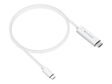 shumee Beli moški 24-pinski USB-C 2,5 m moški 19-pinski HDMI tip A