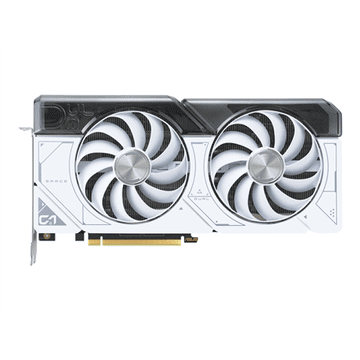 shumee ASUS Dual GeForce RTX 4070 SUPER bela OC izdaja 12GB GDDR6X igralna grafična kartica