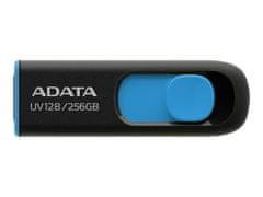 shumee ADATA UV128 256GB Gen1 USB ključek črne/modre barve