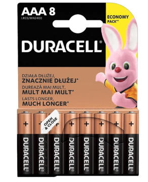 shumee Baterije DURACELL Basic MN2400 AAA BL8 Duracell