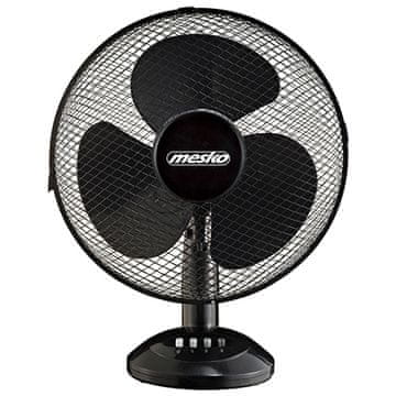shumee Mesko | Ventilator | MS 7310 | Namizni ventilator | Črna | Premer 40 cm | Število hitrosti 3 | Nihanja | 45 W | Da