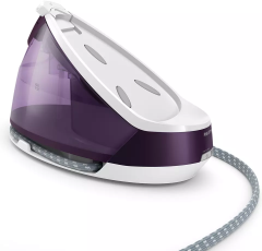 shumee Philips | Likalni sistem | GC7933/30 PerfectCare Compact Plus | 2400 W | 1,5 l | 6,5 barov | Samodejni izklop | Funkcija navpičnega izpusta pare | Funkcija čiščenja vodnega kamna | Vijolična