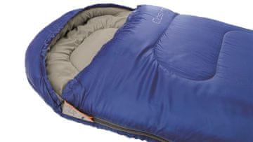 shumee Spalna vreča Easy Camp Cosmos Blue, modra | Easy Camp | Cosmos | Spalna vreča | 210x75 cm | +22/+8/-5 °C | Dvosmerno odprt konec, samodejno zaklepanje