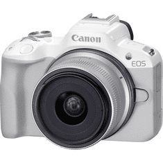 shumee Canon | 24,2 milijona slikovnih pik | Stabilizator slike | ISO 32000 | Velikost zaslona 2,95" | Wi-Fi | Snemanje videa | Samodejno, ročno | CMOS | Bela
