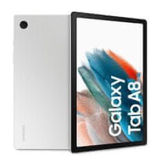 shumee Samsung | Galaxy Tab A8 | X200 | 10,5" | Srebrna | TFT | 1200 x 1920 | Unisoc Tiger | T618 | 4 GB | 64 GB | WiFi | Sprednja kamera | 5 MP | Zadnja kamera | 8 MP | Bluetooth | 5.0 | Android | 11