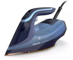 shumee Philips | DST8020/20 Azur 8000 Series | Parni likalnik | 3000 W | Prostornina rezervoarja za vodo 300 ml | Neprekinjena para 55 g/min | Svetlo modra