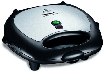 shumee Tefal | Aparat za sendviče | SW614831 | 700 W | Število plošč 3 | Črna/nerjaveče jeklo