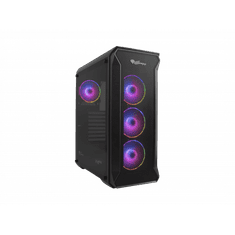 shumee GENESIS IRID 505 ARGB ohišje za računalnik, Midi Tower, 2xUSB 3.0, 2xUSB 2.0, 2x Jack, črno | Genesis