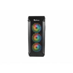 shumee GENESIS IRID 505 ARGB ohišje za računalnik, Midi Tower, 2xUSB 3.0, 2xUSB 2.0, 2x Jack, črno | Genesis