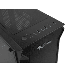 shumee GENESIS IRID 505 ARGB ohišje za računalnik, Midi Tower, 2xUSB 3.0, 2xUSB 2.0, 2x Jack, črno | Genesis