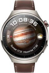 shumee WATCH 4 Pro (47 mm) | (temno rjava), Medes-L19L | Pametna ura | GPS (satelitska) | AMOLED | Zaslon na dotik | 1,5 | Vodoodporna | Bluetooth