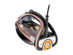 shumee TEFAL | Parni likalnik | FV9845 | Parni likalnik | 3200 W | Prostornina rezervoarja za vodo 350 ml | Neprekinjena para 60 g/min | Črna/Rose Gold
