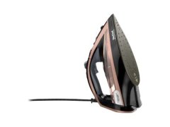 shumee TEFAL | Parni likalnik | FV9845 | Parni likalnik | 3200 W | Prostornina rezervoarja za vodo 350 ml | Neprekinjena para 60 g/min | Črna/Rose Gold