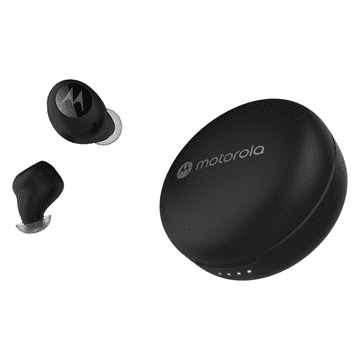 shumee Motorola | Resnično brezžične slušalke | Moto Buds 250 | Vgrajene v ušesu z mikrofonom | V ušesu | Bluetooth | Bluetooth | Brezžične | Črne